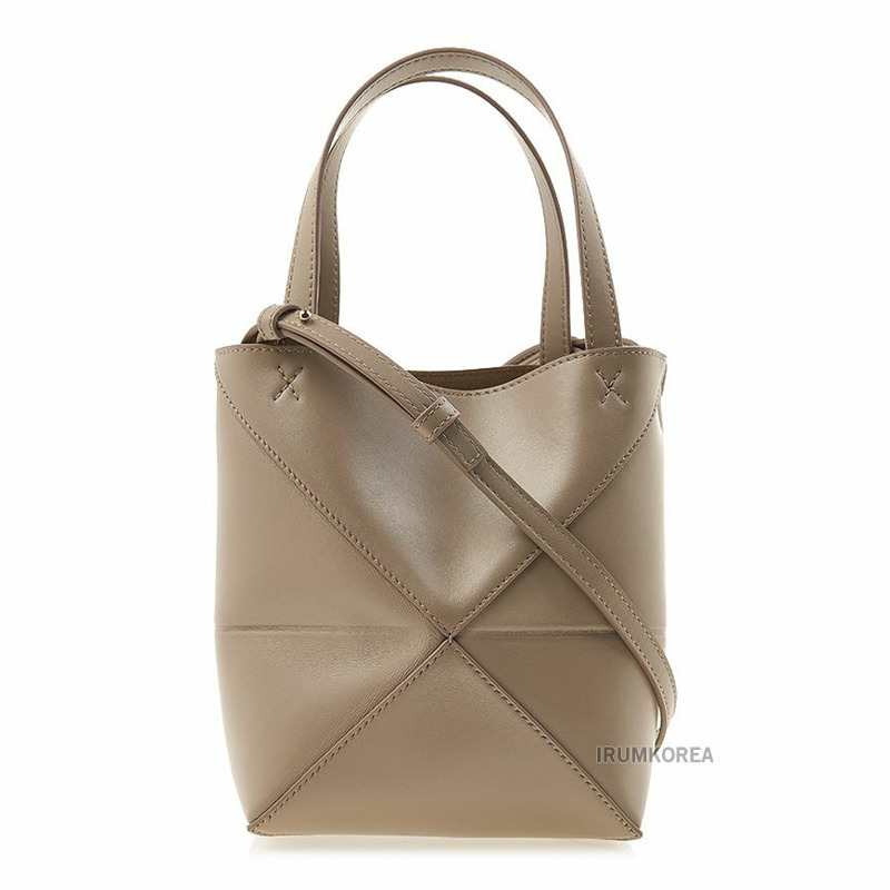 LOEWE 拼圖折疊迷你手提袋-2