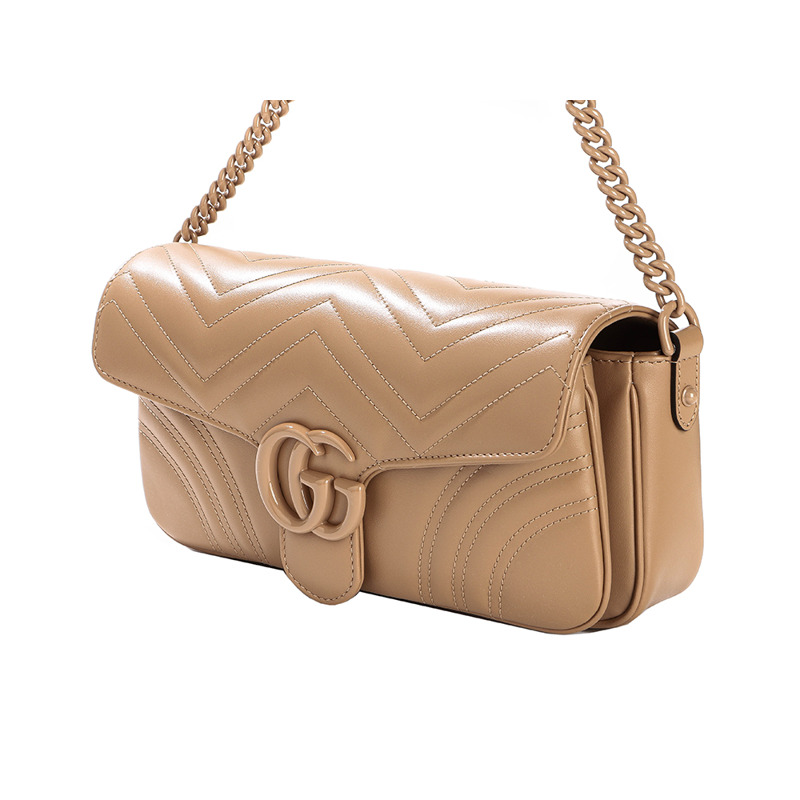 GUCCI Gucci Marmont Chevron 單肩包 25SS (826098 AAET7)-5