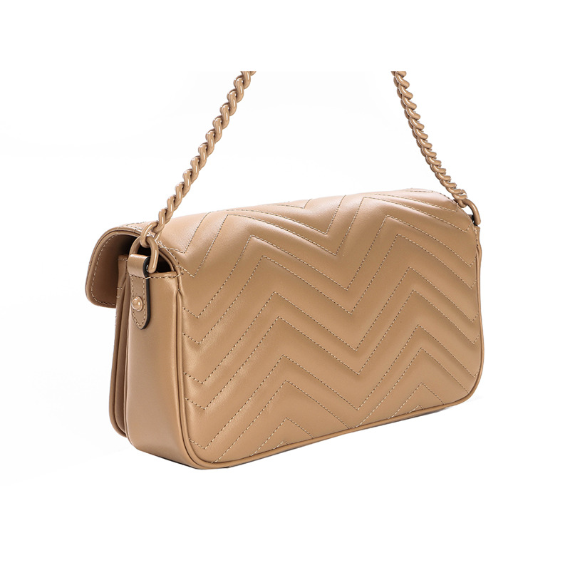 GUCCI Gucci Marmont Chevron 單肩包 25SS (826098 AAET7)-6