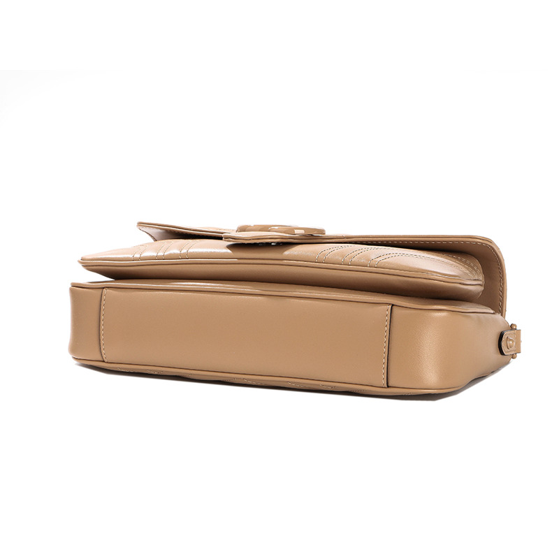 GUCCI Gucci Marmont Chevron 單肩包 25SS (826098 AAET7)-8