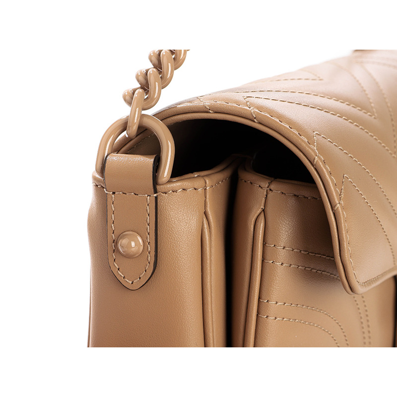 GUCCI Gucci Marmont Chevron 單肩包 25SS (826098 AAET7)-10