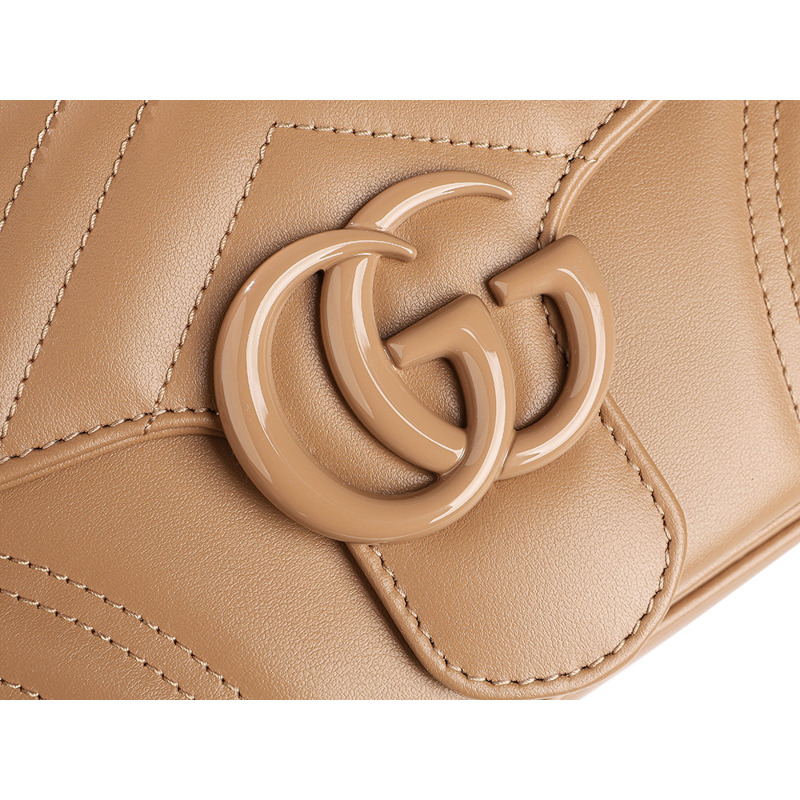 GUCCI Gucci Marmont Chevron 單肩包 25SS (826098 AAET7)-11