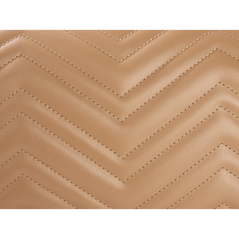 GUCCI Gucci Marmont Chevron 單肩包 25SS (826098 AAET7)-13