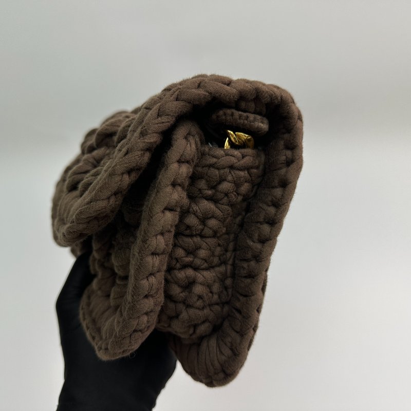 Bottega Veneta 女士手工鉤針編織單肩包-2
