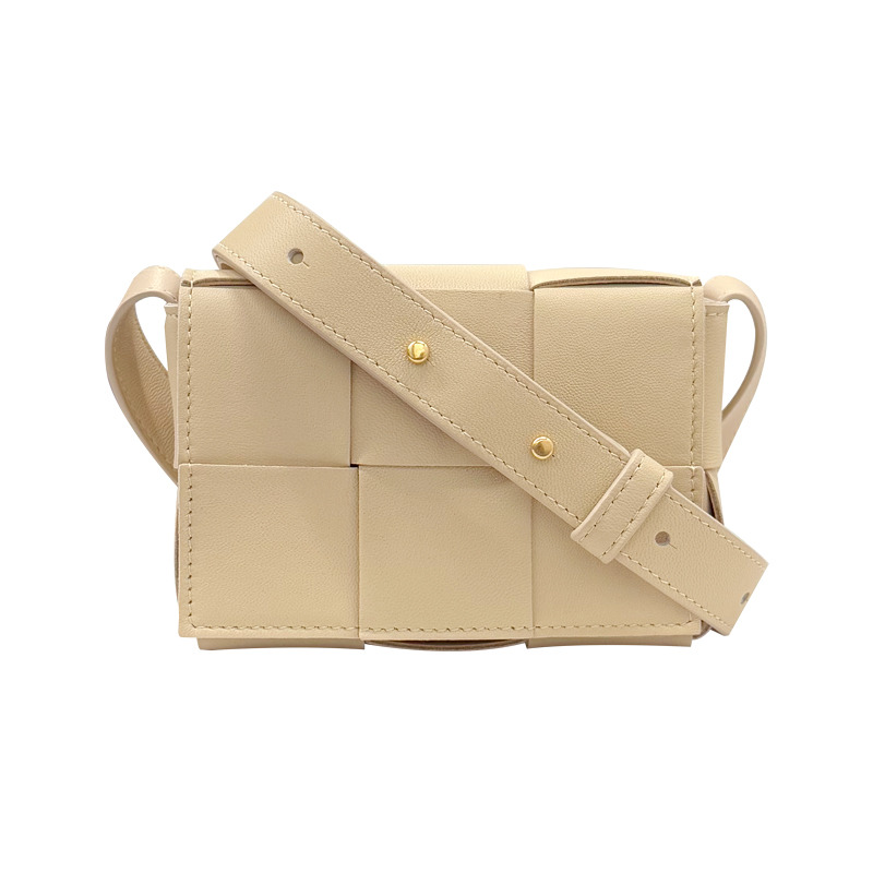 BOTTEGA VENETA Bottega Veneta Intrecciato 編織盒式包迷你 Porcini (666688 VMAY1 9776)-12