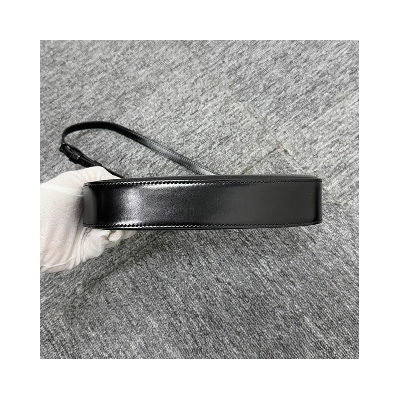 CELINE Triomphe 小牛皮 Tilly 包 中號 黑色 (115703EQJ 38NN)-4