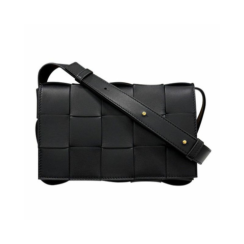 BOTTEGA VENETA Bottega Veneta 編織編織小羊皮皮革斜背包 8425