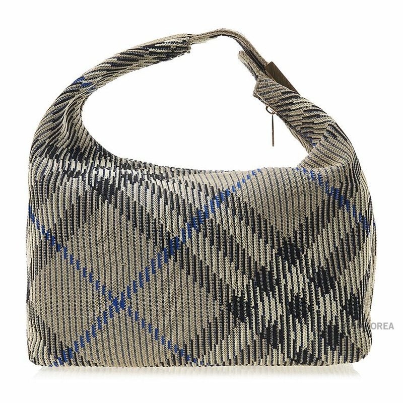 BURBERRY 中型格子手提包-2