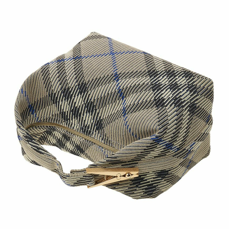 BURBERRY 中型格子手提包-3