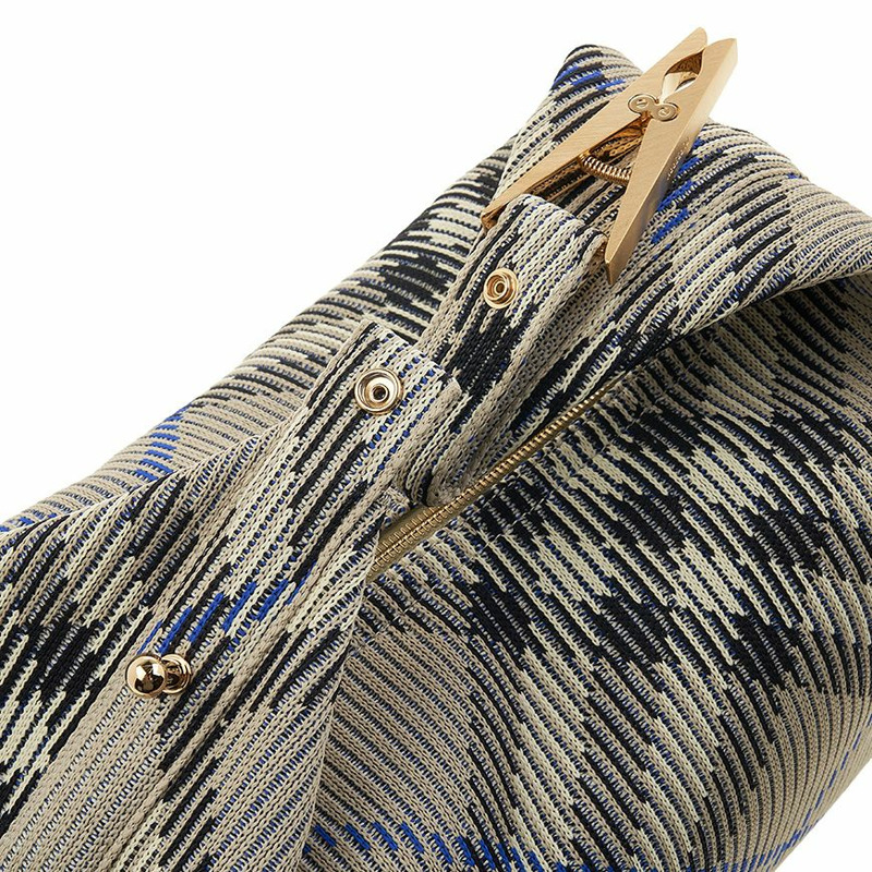 BURBERRY 中型格子手提包-8