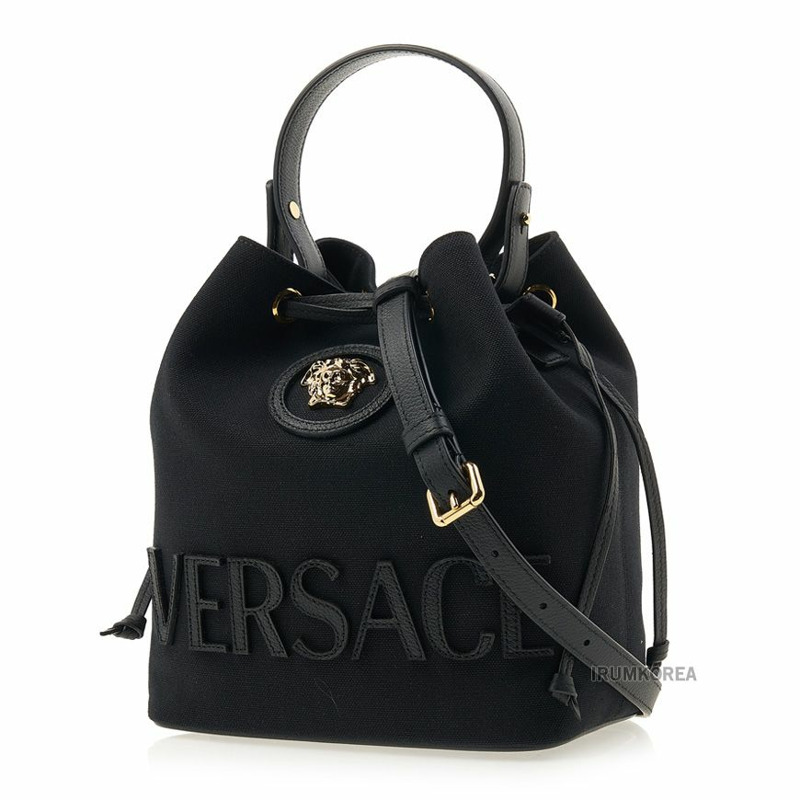 VERSACE 美杜莎帆布水桶包-1