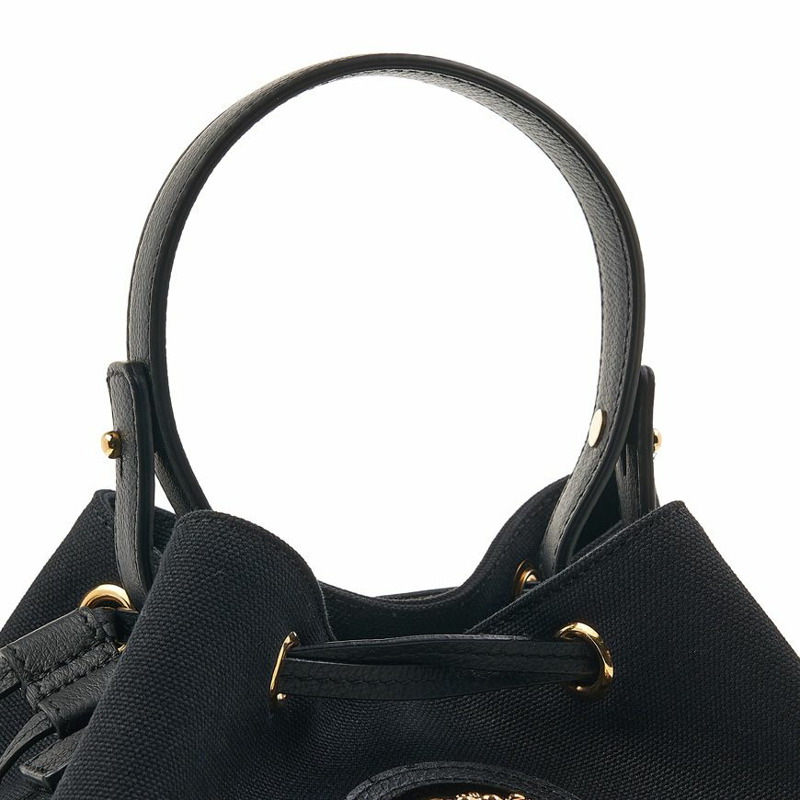 VERSACE 美杜莎帆布水桶包-6