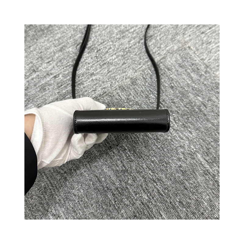 CELINE 金屬凱旋標誌亮面小牛皮手機袋 10K683DPV 38NO-16