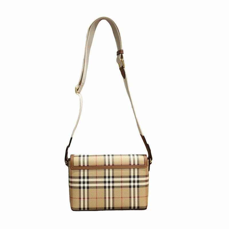 BURBERRY 女士格紋斜背包-6