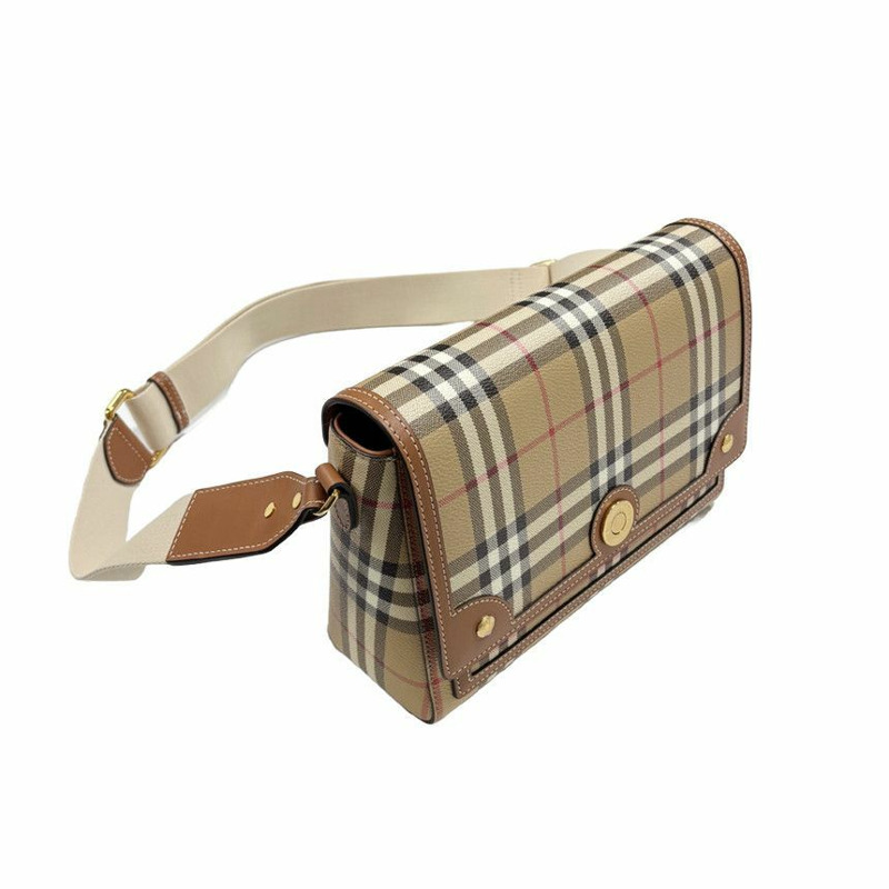 BURBERRY 女士格紋斜背包-7