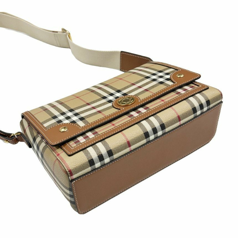 BURBERRY 女士格紋斜背包-8