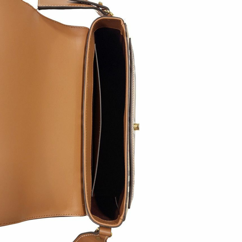 BURBERRY 女士格紋斜背包-12