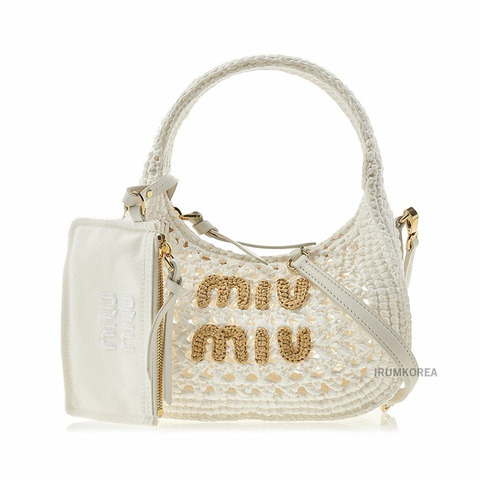 MIU MIU 神奇針織手提包