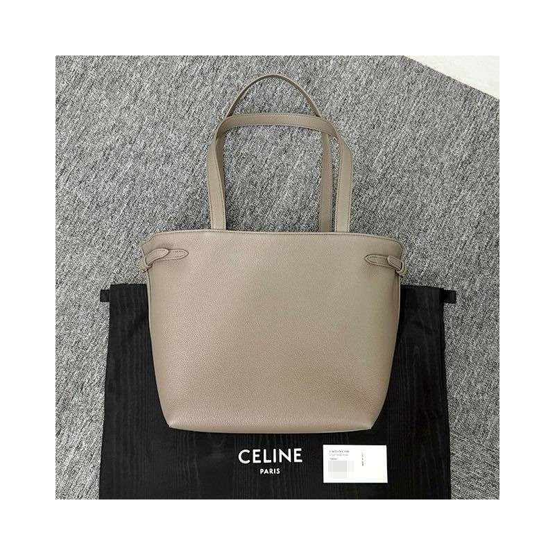 CELINE Triomphe Anais Cabas 單肩包 小號鵝卵石色 (118233ENY 10BL)-2