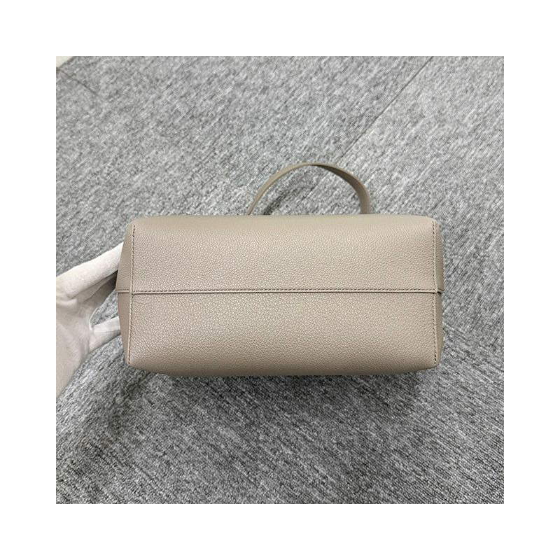 CELINE Triomphe Anais Cabas 單肩包 小號鵝卵石色 (118233ENY 10BL)-4