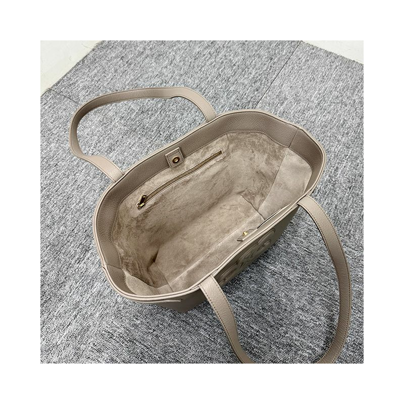 CELINE Triomphe Anais Cabas 單肩包 小號鵝卵石色 (118233ENY 10BL)-5