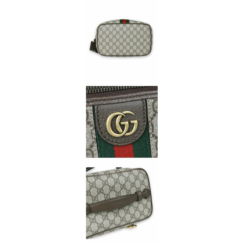GUCCI GG Ophidia 女士中型旅行包(米色)811489 96IWT-3