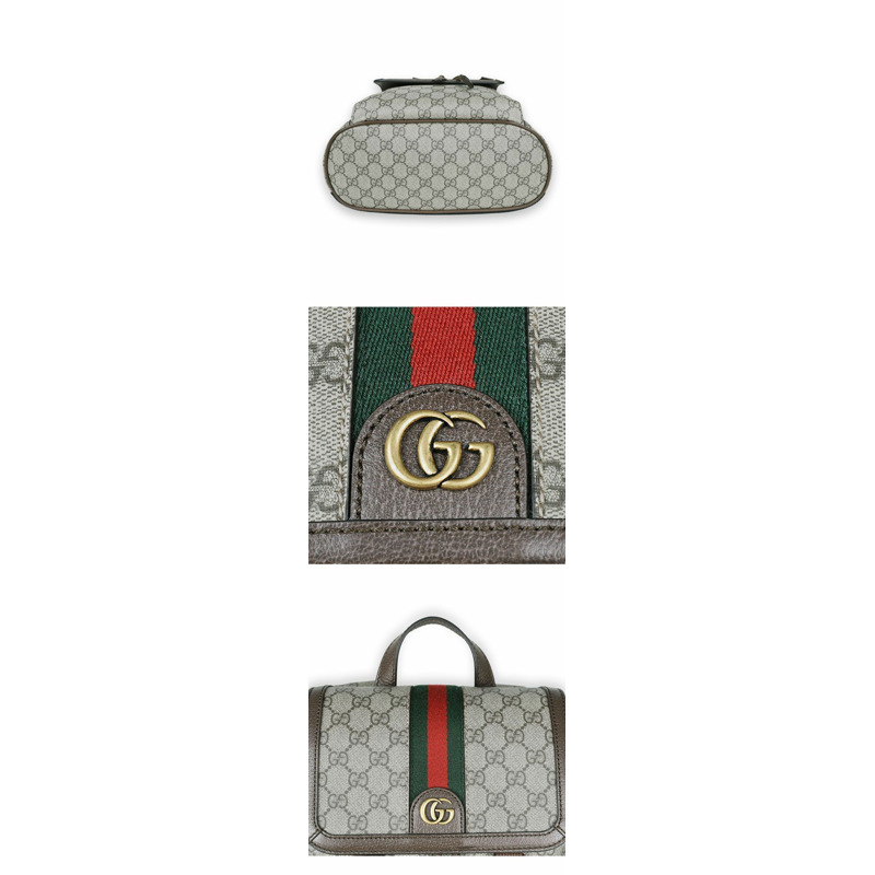 GUCCI GG Ophidia 小號背包 米色 792114 FADMF 9794-3