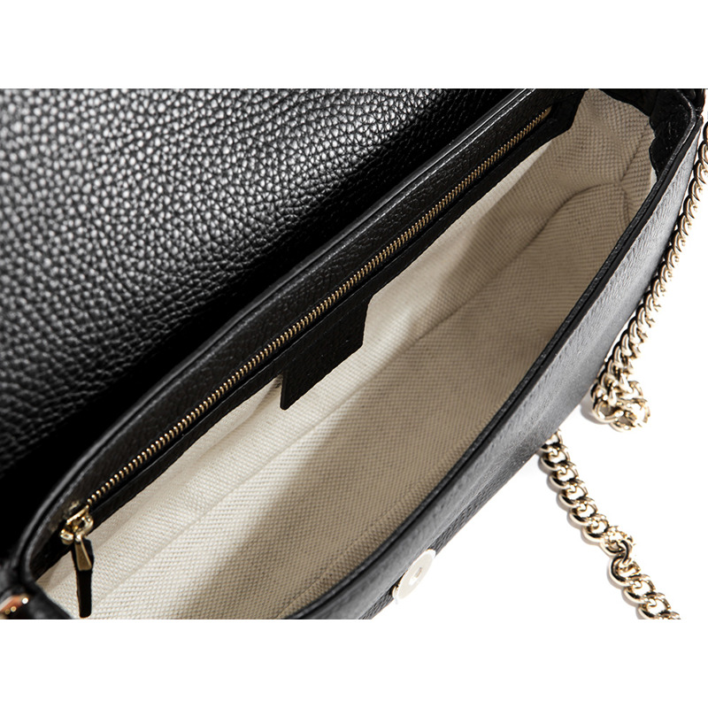 GUCCI 25SS 女士 Soho 流蘇單肩包 536224 A7M0G-17