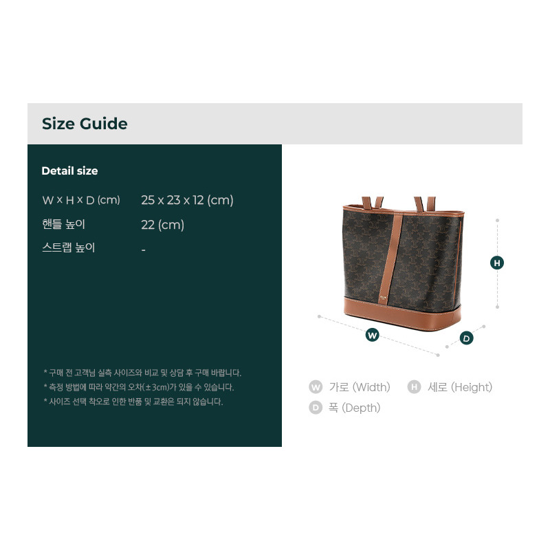 CELINE 25SS 小號 Cabas Triomphe 單肩包-2