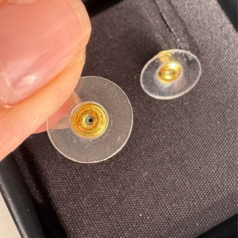 Chanel紫色圓形雙C耳環  超貴氣❤️-10