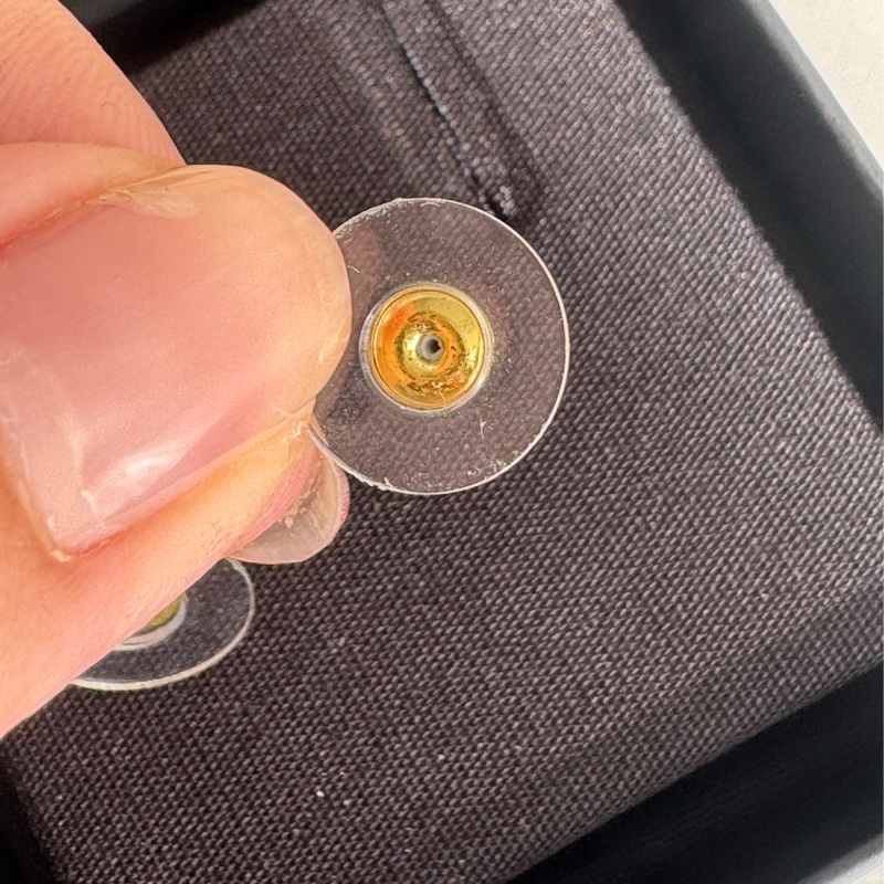 Chanel紫色圓形雙C耳環  超貴氣❤️-11