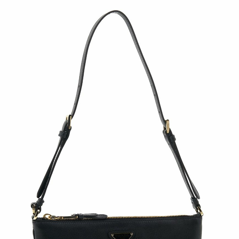 PRADA 三角形Logo軟質手提袋 SS25-6