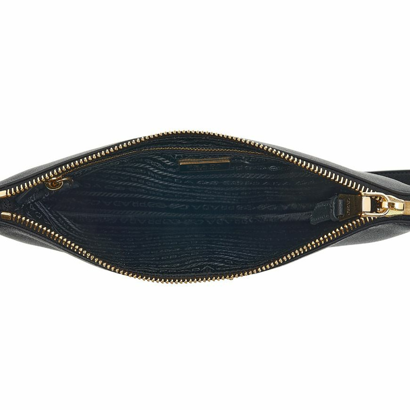 PRADA 三角形Logo軟質手提袋 SS25-9