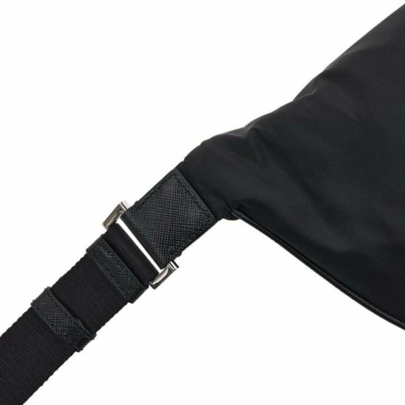 PRADA Saffiano尼龍腰包 黑色 印記:1BC238 2CYS F0002-5