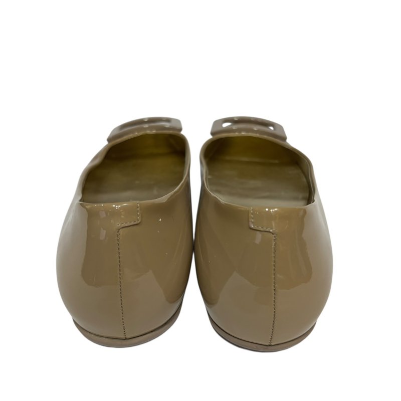 【美收精品】Roger Vivie米色矽膠平底鞋 4-552-3