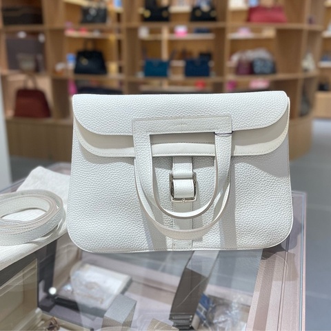 Hermes爱马仕 halzan31 8L冰川白