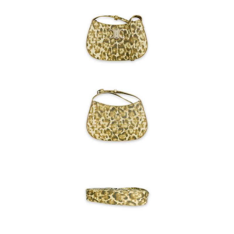 CELINE Triope Tilly 中型單肩包(豹紋)115702FP3 19LE-2