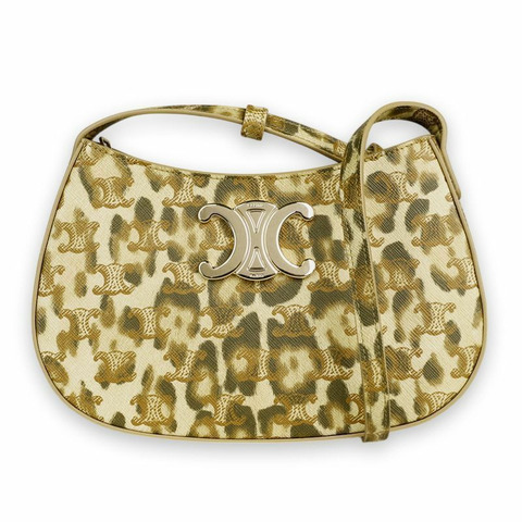 CELINE Triope Tilly 中型單肩包（豹紋）115702FP3 19LE