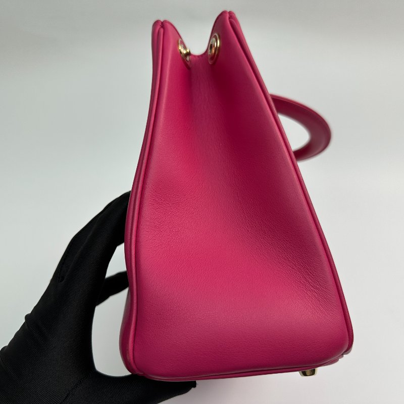 Christian Dior 大型小牛皮 Diorissimo 手提包-3
