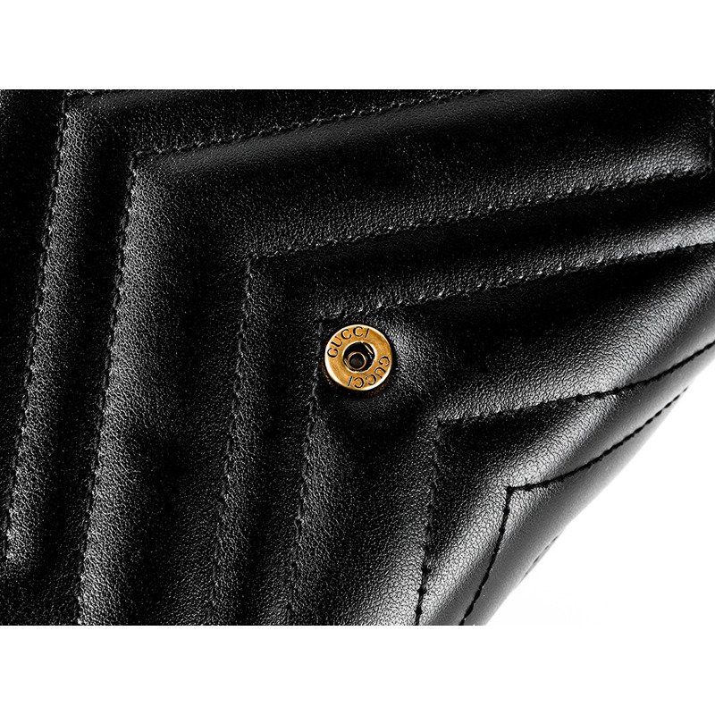 GUCCI GG Marmont 迷你鏈條斜背包 25SS (474575 DTD1T )-13