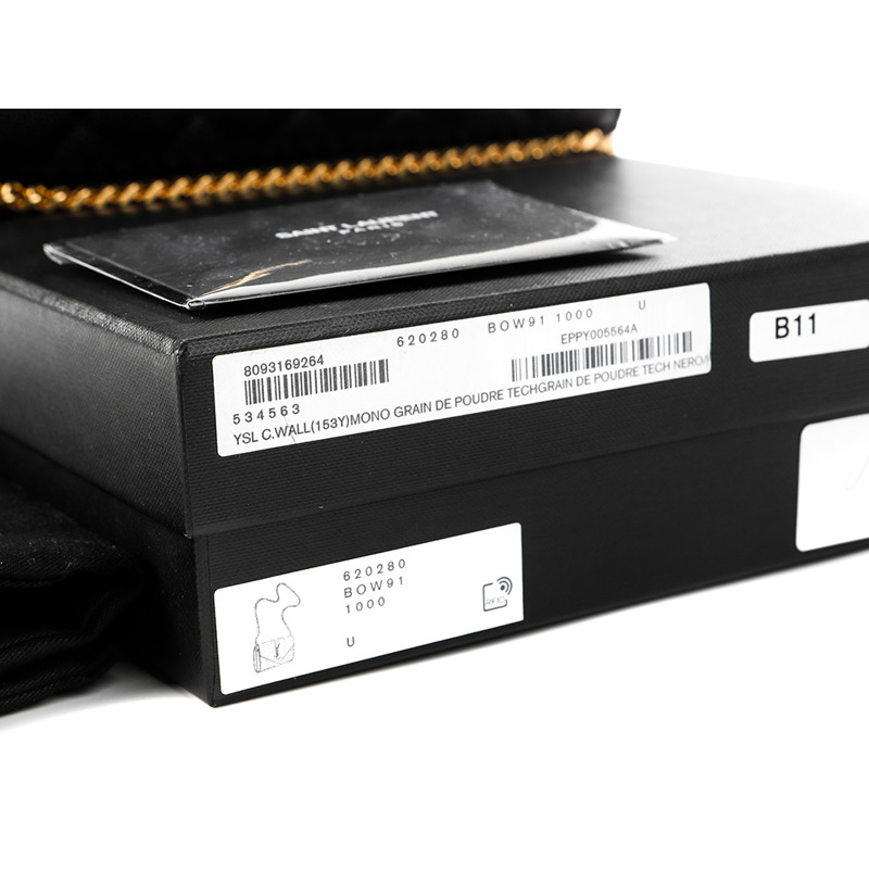 SAINT LAURENT 字母組合信封斜背包-15