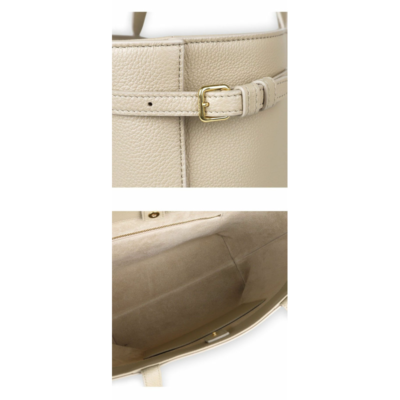 CELINE Quir Troignon 女士小號 Cabas 手提包(米色)118233ENY-3