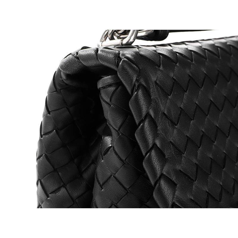 BOTTEGA VENETA Intrecciato 編織單肩包 25SS (386498 V3UN1 )-12