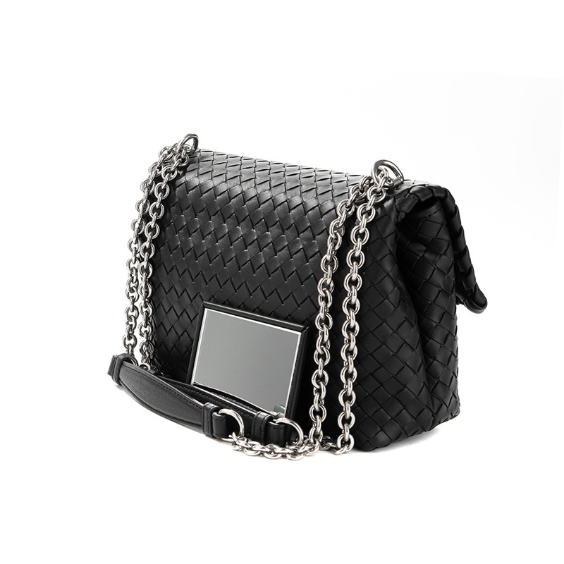 BOTTEGA VENETA Intrecciato 編織單肩包 25SS (386498 V3UN1 )-15