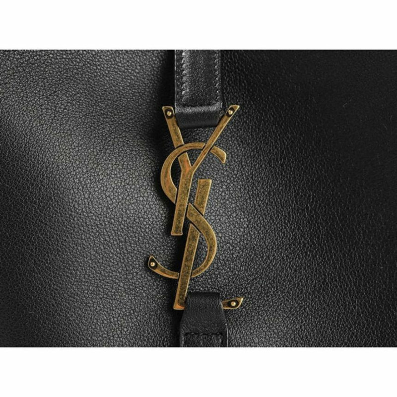 SAINT LAURENT Monogram 小號肩背包 黑色 713938 AAAUQ-2
