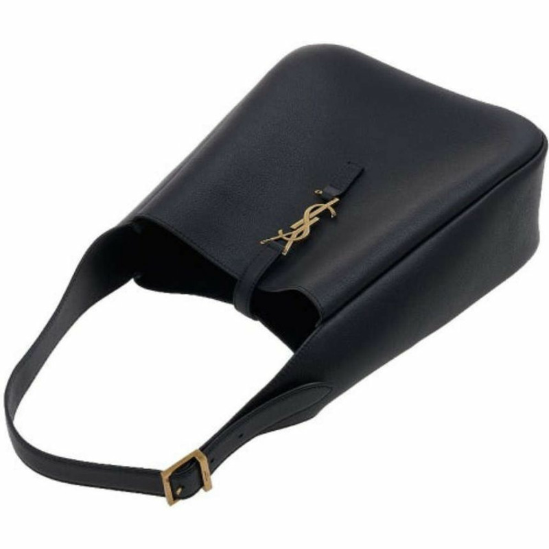 SAINT LAURENT Monogram 小號肩背包 黑色 713938 AAAUQ-4