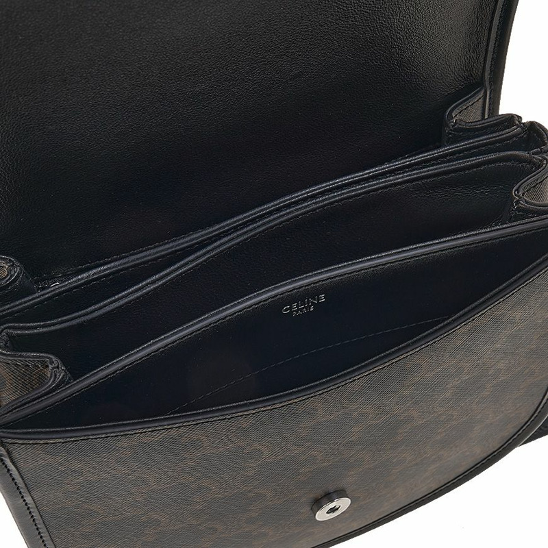 CELINE Triomphe 中型單肩包-6