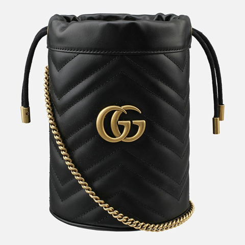 GUCCI GG Marmont 迷你水桶包 575163 DTDRT