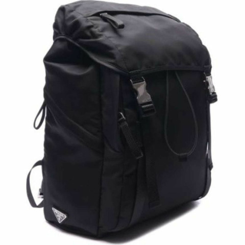 PRADA 三角形標誌 Tessuto 大號背包 2VZ062 2A6D