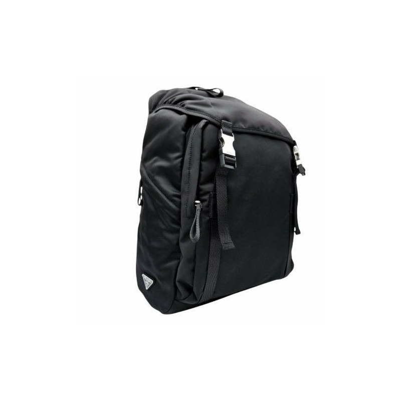 PRADA 三角形標誌 Tessuto 大號背包 2VZ062 2A6D-1